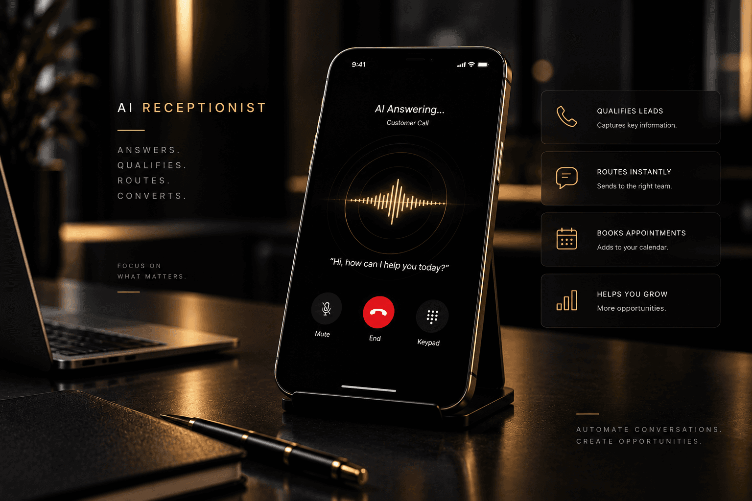 Vertra AI Receptionist